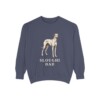 Sloughi Dad Sweatshirt, Denim, front view