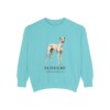 Sloughi Latin Sweatshirt, Chalky Mint, front view