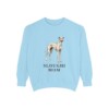 sloughi-sweatshirt-mom-chambray Sloughi Mom Sweatshirt, Chambray, front view