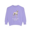 sloughi-sweatshirt-mom-violet Sloughi Mom Sweatshirt, Violet, front view