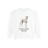 sloughi-sweatshirt-mom-white Sloughi Mom Sweatshirt, White, front view