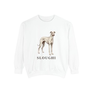 Sloughi Sweatshirt, White, front view