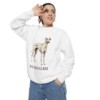 Sloughi Sweatshirt, White, person 2 context