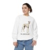 Sloughi Sweatshirt, White, person 2 front