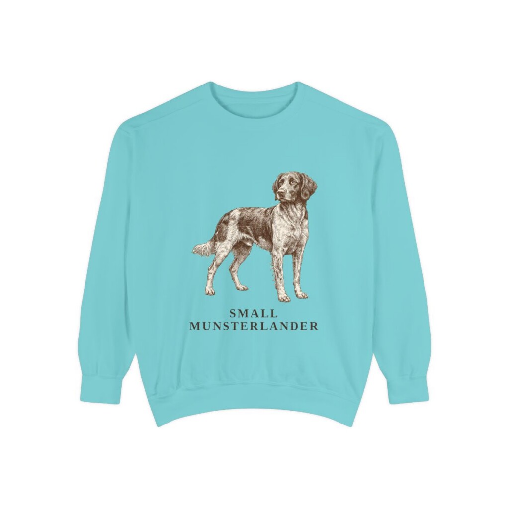 Small Munsterlander Sweatshirt, Chalky Mint, front view