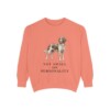 small-munsterlander-sweatshirt-humor-terracotta Small Munsterlander Humor Sweatshirt, Terracotta, front view