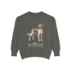 Small Munsterlander Latin Sweatshirt, Pepper, front view