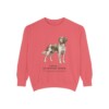 Small Munsterlander Latin Sweatshirt, Watermelon, front view