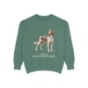 Small Munsterlander Sweatshirt, Light Green, front view