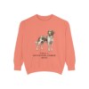 Small Munsterlander Mom Sweatshirt, Terracotta, front view