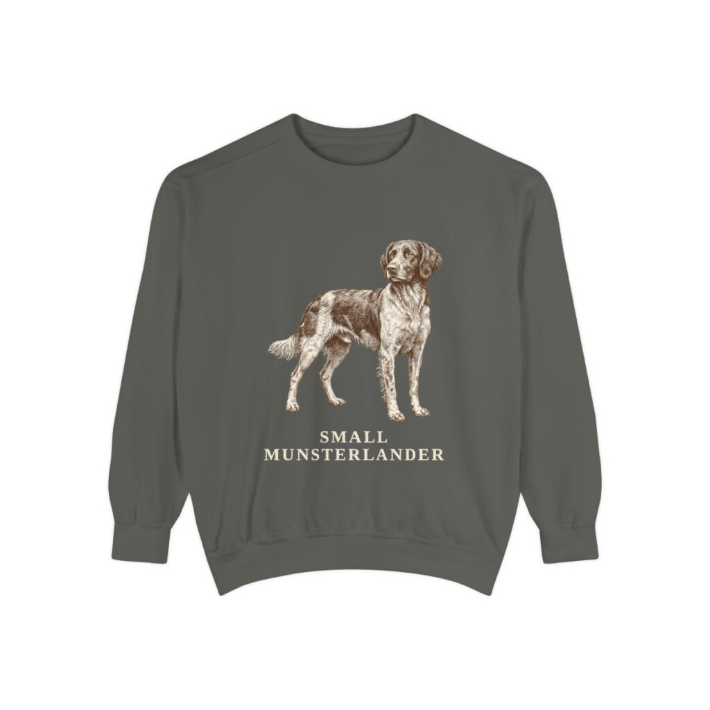 Small Munsterlander Sweatshirt, Pepper, front view