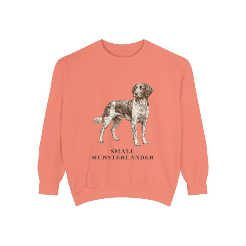Small Munsterlander Sweatshirt, Terracotta, front view