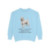 Soft Coated Wheaten Terrier Dad Sweatshirt, Chambray, front view