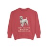 Soft Coated Wheaten Terrier Dad Sweatshirt, Crimson, front view