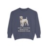 Soft Coated Wheaten Terrier Dad Sweatshirt, Denim, front view