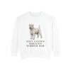 Soft Coated Wheaten Terrier Dad Sweatshirt, White, front view