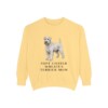 Soft Coated Wheaten Terrier Mom Sweatshirt, Butter, front view