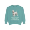 Soft Coated Wheaten Terrier Mom Sweatshirt, Seafoam, front view