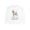 Soft Coated Wheaten Terrier Mom Sweatshirt, White, front view