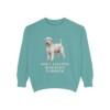 Soft Coated Wheaten Terrier Sweatshirt, Seafoam, front view
