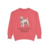 Soft Coated Wheaten Terrier Sweatshirt, Watermelon, front view