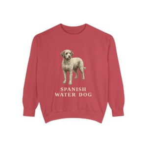 Spanish Water Dog Sweatshirt, Crimson, front view