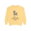 Spanish Water Dog Dad Sweatshirt, Butter, front view