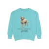 spanish-water-dog-sweatshirt-humor-chalky-mint Spanish Water Dog Humor Sweatshirt, Chalky Mint, front view