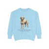 Spanish Water Dog Latin Sweatshirt, Chambray, front view