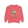 Spanish Water Dog Latin Sweatshirt, Watermelon, front view