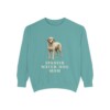 Spanish Water Dog Mom Sweatshirt, Seafoam, front view
