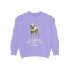 Spanish Water Dog Mom Sweatshirt, Violet, front view
