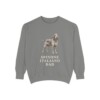 Spinone Italiano Dad Sweatshirt, Grey, front view