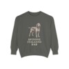 Spinone Italiano Dad Sweatshirt, Pepper, front view