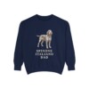 Spinone Italiano Dad Sweatshirt, True Navy, front view