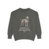 Spinone Italiano Humor Sweatshirt, Pepper, front view
