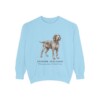 Spinone Italiano Latin Sweatshirt, Chambray, front view