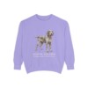 Spinone Italiano Latin Sweatshirt, Violet, front view
