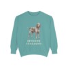 spinone-italiano-sweatshirt-seafoam Spinone Italiano Sweatshirt, Seafoam, front view