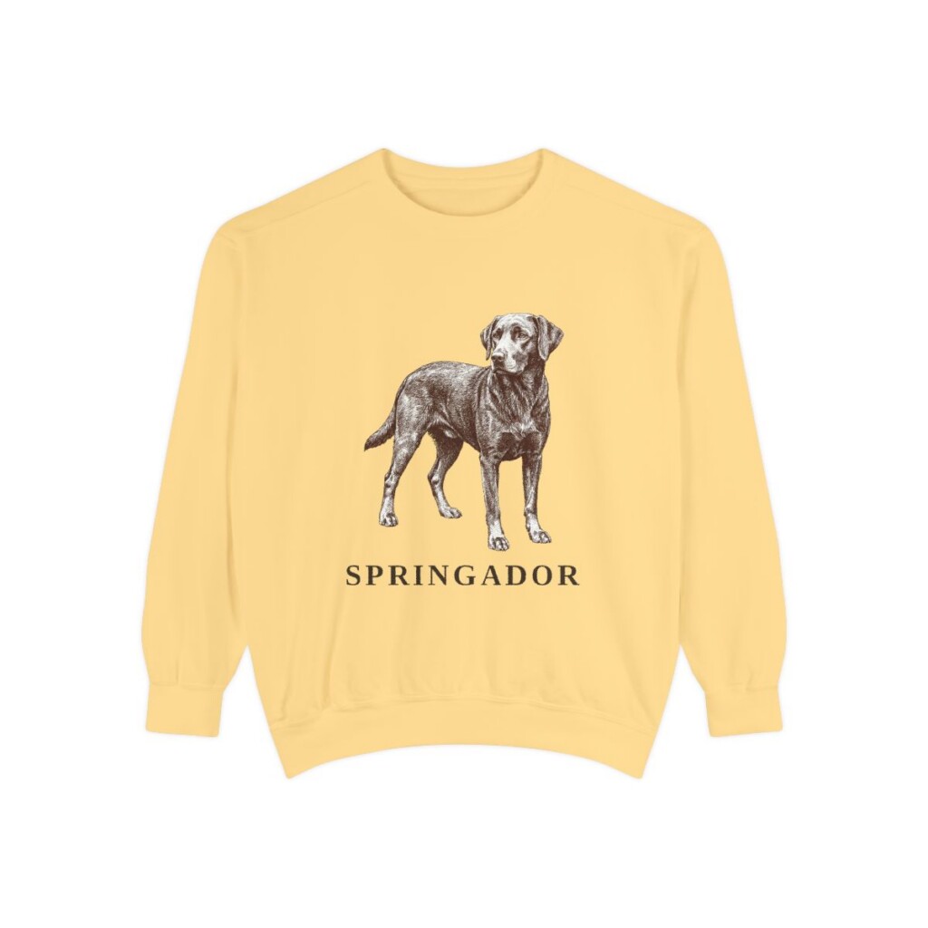 Springador Sweatshirt, Butter, front view