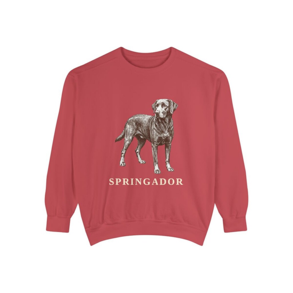 Springador Sweatshirt, Crimson, front view