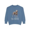 Springador Humor Sweatshirt, Blue Jean, front view