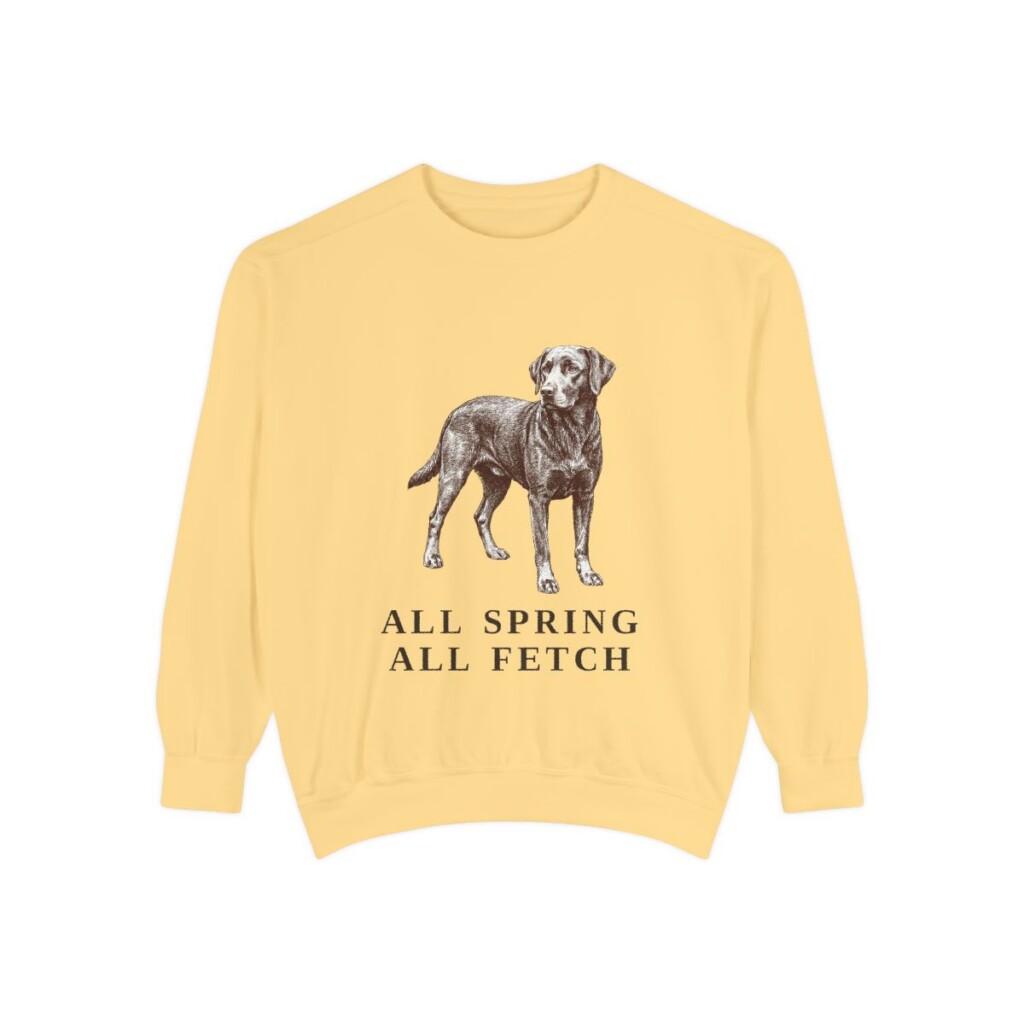 Springador Humor Sweatshirt, Butter, front view