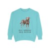 Springador Humor Sweatshirt, Chalky Mint, front view