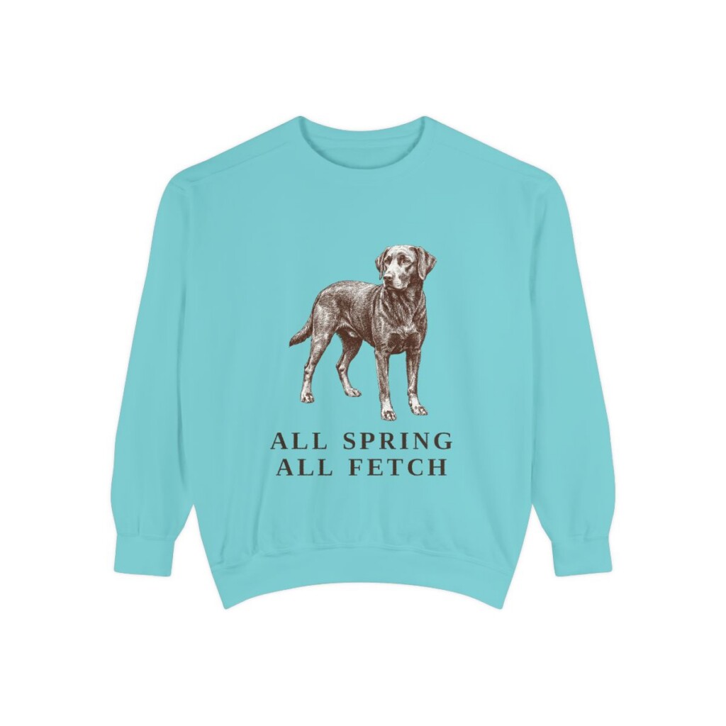 Springador Humor Sweatshirt, Chalky Mint, front view