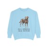 Springador Humor Sweatshirt, Chambray, front view