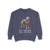 Springador Humor Sweatshirt, Denim, front view