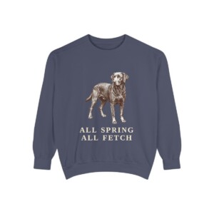 Springador Humor Sweatshirt, Denim, front view