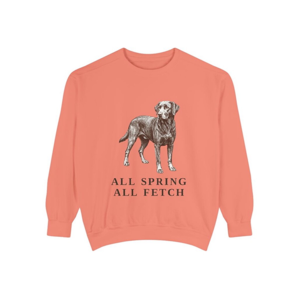 Springador Humor Sweatshirt, Terracotta, front view