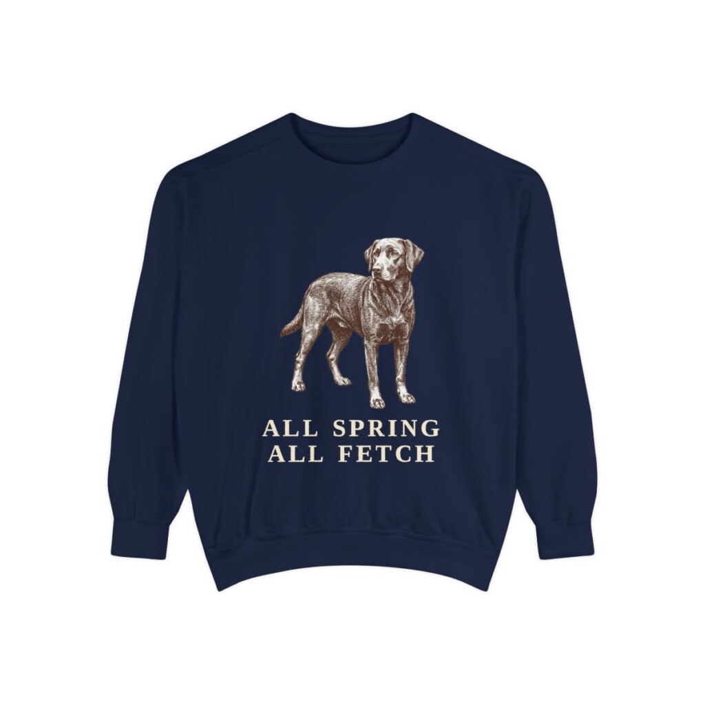 Springador Humor Sweatshirt, True Navy, front view